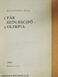 1 pár szögescipő - 3 olimpia