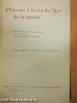 L'Europe á la fin de l'age de la pierre