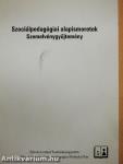 Szociálpedagógiai alapismeretek
