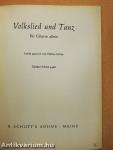 Volkslied und Tanz