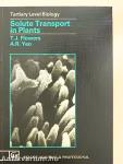 Solute Transport in Plants
