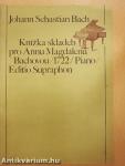 Knízka skladeb pro Annu Magdalenu Bachovou