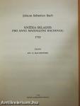 Knízka skladeb pro Annu Magdalenu Bachovou