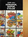 Hónapok, napok, ételek