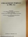 Csillagászati Évkönyv 1986.