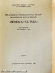 Mikrohullámú Híradástechnika Tanszék laboratóriumi gyakorlatainak mérési utasításai