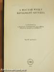 A magyar nyelv értelmező szótára I-VII.
