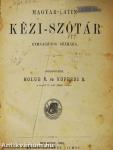 Magyar-latin kézi-szótár