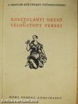 Kosztolányi Dezső válogatott versei