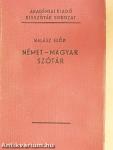 Német-magyar szótár