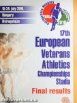 17th European Veterans Athletics Championships Stadia - Final results