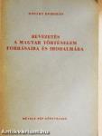 Bevezetés a magyar történelem forrásaiba és irodalmába II. 