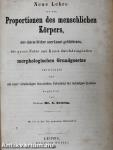 Neue Lehre von den Proportionen des menschlichen Körpers
