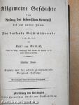 Allgemeine Geschichte vom Anfang der historischen Kenntniß bis auf unsere Zeiten V-VI. (gótbetűs)