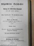 Allgemeine Geschichte vom Anfang der historischen Kenntniß bis auf unsere Zeiten V-VI. (gótbetűs)