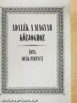 Adalék a magyar közjoghoz/Deák "Adalék"-a  és a magyar közjog