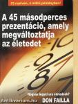 A 45 másodperces prezentáció, amely megváltoztatja az életedet