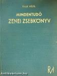 Mindentudó zenei zsebkönyv