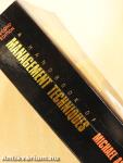 A Handbook of Management Techniques