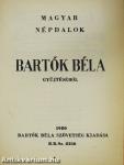 Magyar népdalok Bartók Béla gyűjtéséből
