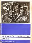 Tánctudományi tanulmányok 1969-1970