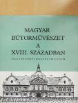 Magyar bútorművészet a XVIII. században
