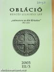Obláció 2003. III/3