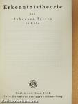 Erkenntnistheorie