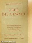 Über die Gewalt