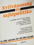 Nyilvánosság és sajtópolitika