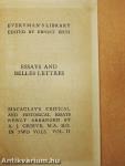Critical & Historical Essays by Thomas Babington Macaulay II.
