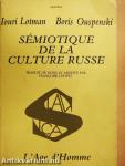 Sémiotique de la Culture Russe