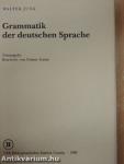 Grammatik der deutschen Sprache
