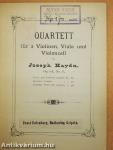 Quartett für 2 Violinen, Viola und Violoncell