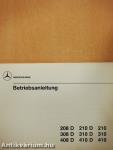 Betriebsanleitung Mercedes-Benz 208D/210D/210/308D/310D/310/408D/410D/410
