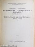 Finn irodalmi szöveggyűjtemény/Suomenkielisen taidekirjallisuuden lukemisto