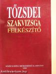 Tőzsdei szakvizsga felkészítő