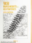 Vasi Honismereti és Helytörténeti Közlemények 2007/2.