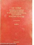 Az SZKP kongresszusainak, konferenciáinak és központi bizottsági plénumának határozatai II.
