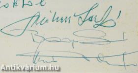 Magyarország aranyérmes trófeái (többszörösen dedikált példány)