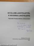 Az állami-lakóteleptől a Havanna-lakótelepig (dedikált példány)