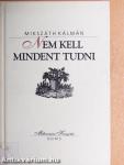 Nem kell mindent tudni