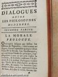 Dialogues entre les Philosophes Modernes I-II. (töredék)