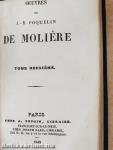 Oeuvres de J.-B. Poquelin de Moliére I-II.