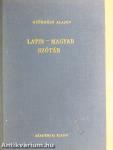 Latin-magyar szótár