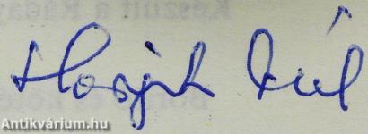 Öregharang, diákharang (dedikált példány)