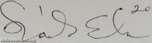 Ember díszletek nélkül (dedikált példány)