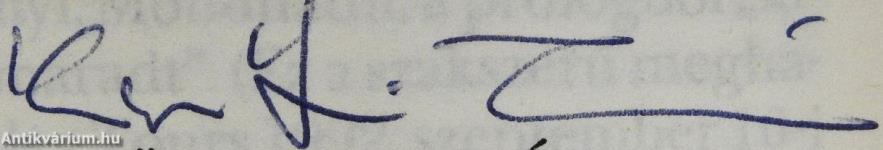 Zemplényi (dedikált példány)