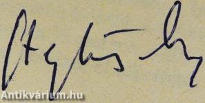 A magyar irodalom arcképcsarnoka (dedikált példány)