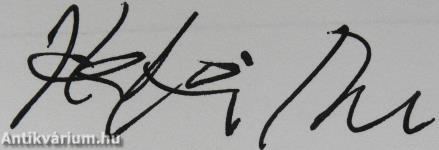 A magyar-német játszma (kétszeresen dedikált példány)